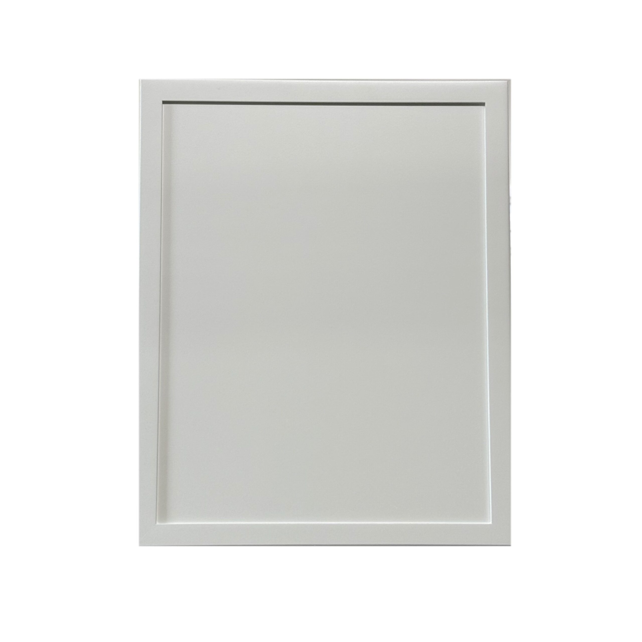 Axis White Slim Shaker cabinet finish